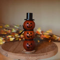 Hand-Crafted Tiered Pumpkin Gourd - Lil Tripp - Fall Decor