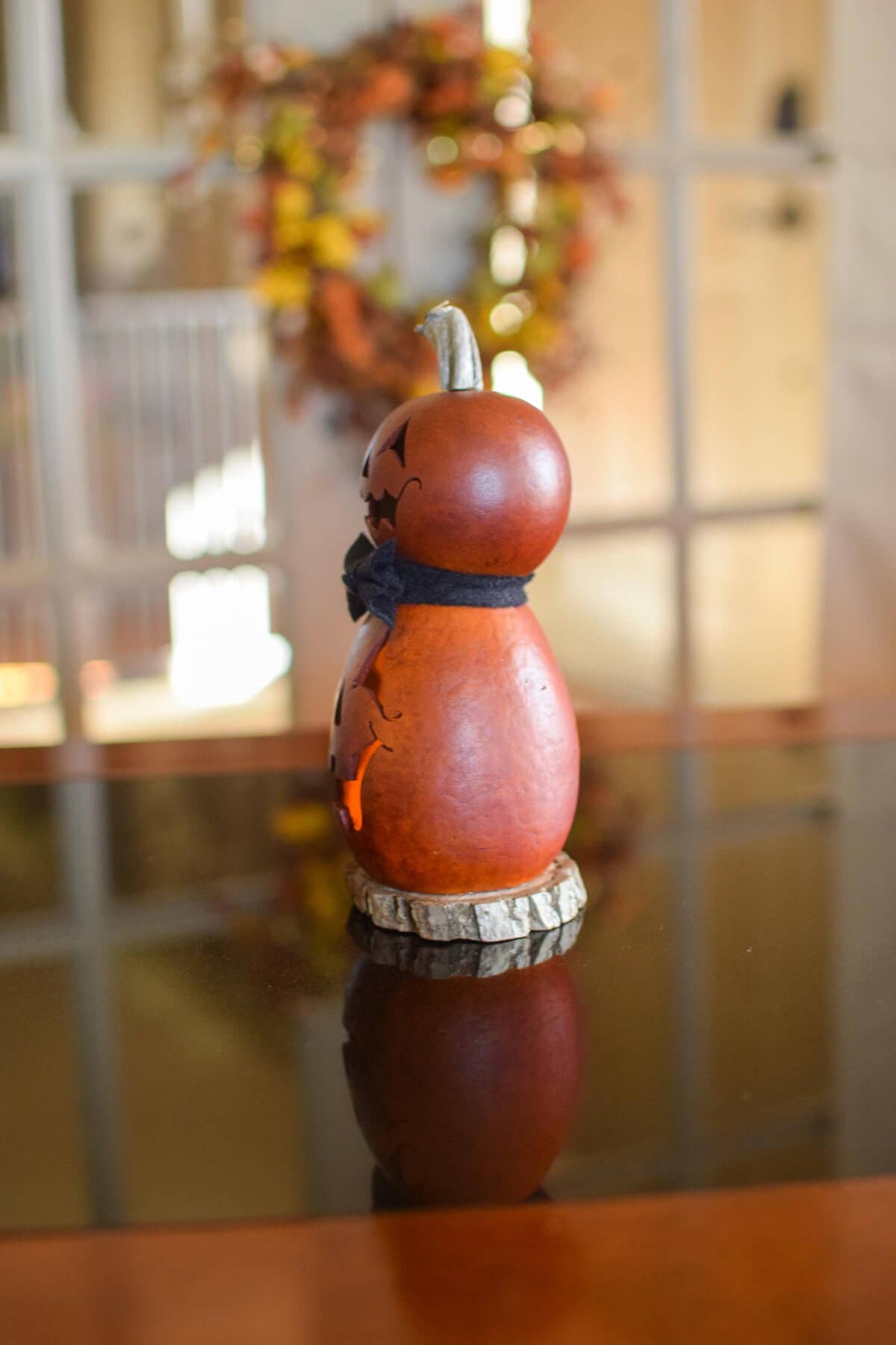 Hand-Crafted Gourd - Gunther Miniature - Fall Decor