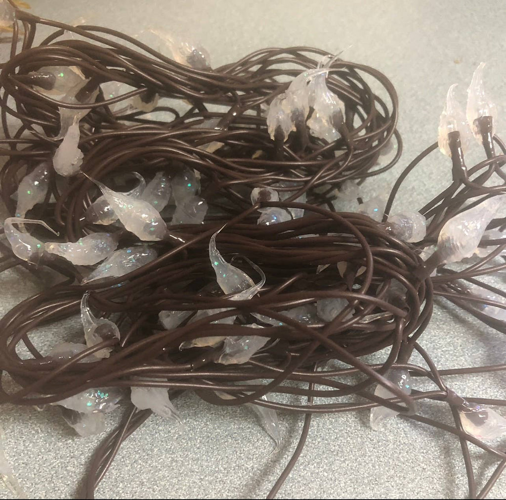 Electric CLEAR Primitive Rice Lights