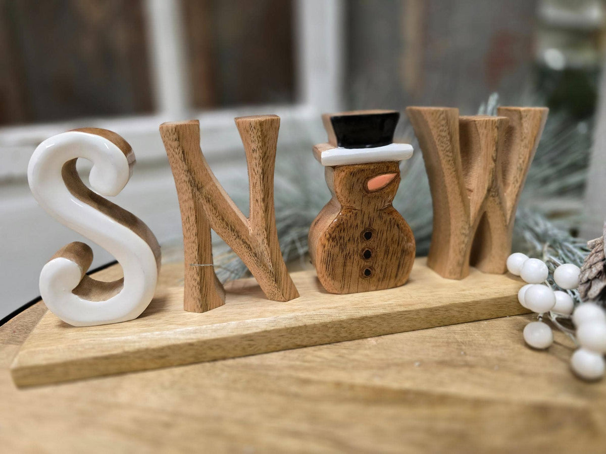 Snow 4x10in