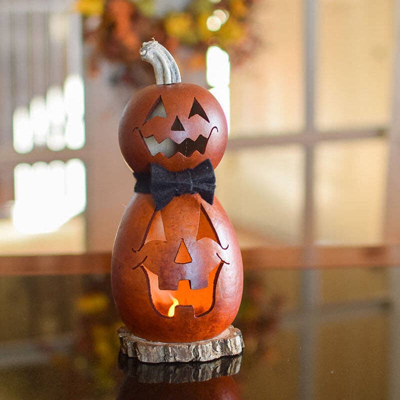 Hand-Crafted Gourd - Gunther Miniature - Fall Decor