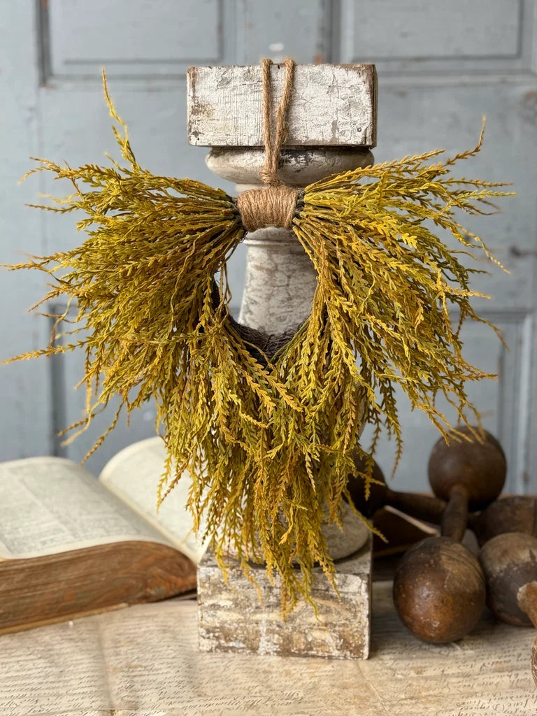 Goldenrod Fields Hanging Wreath