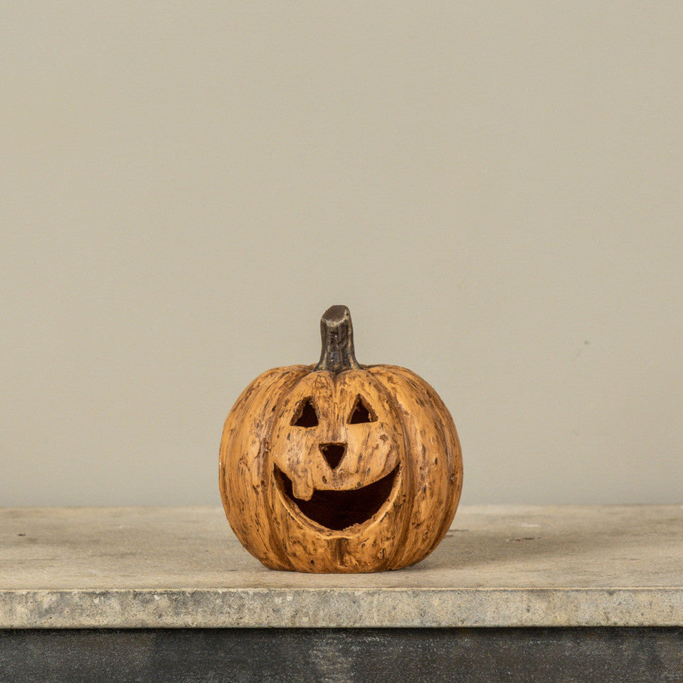 5.5" Terracotta Big Mouth Pumpkin